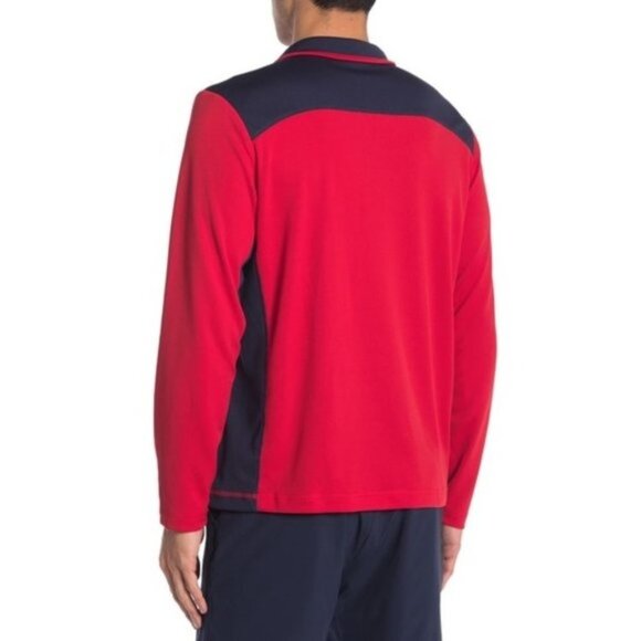 Brooks Brothers Colorblock Half Zip Pullover - Picture 2 of 8